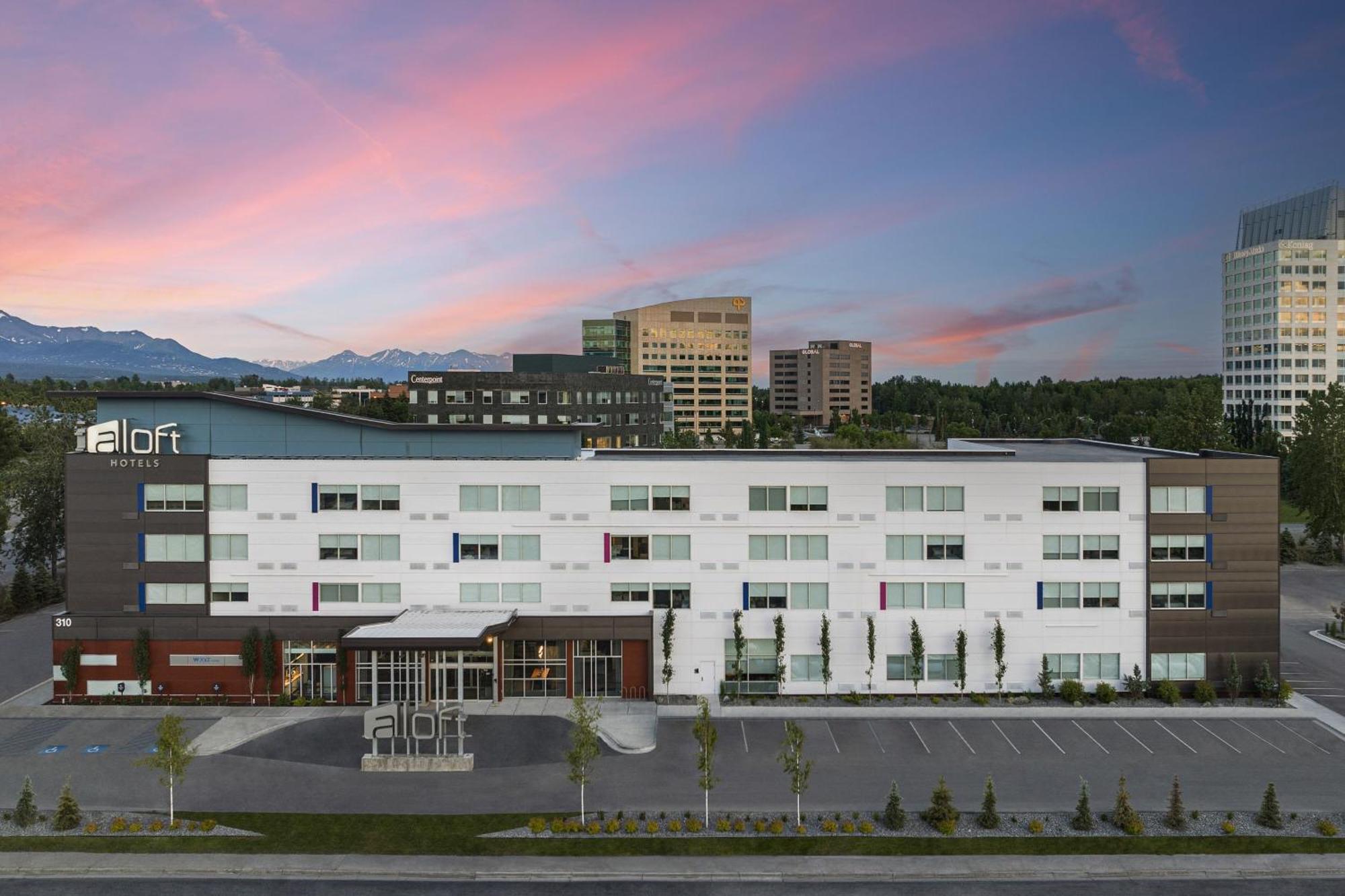 Aloft Anchorage Hotel Exterior foto