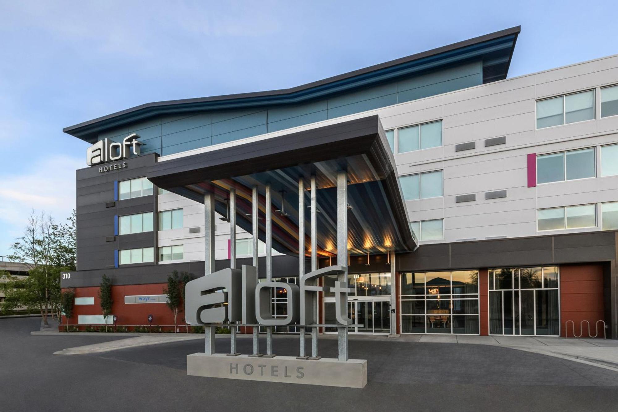 Aloft Anchorage Hotel Exterior foto